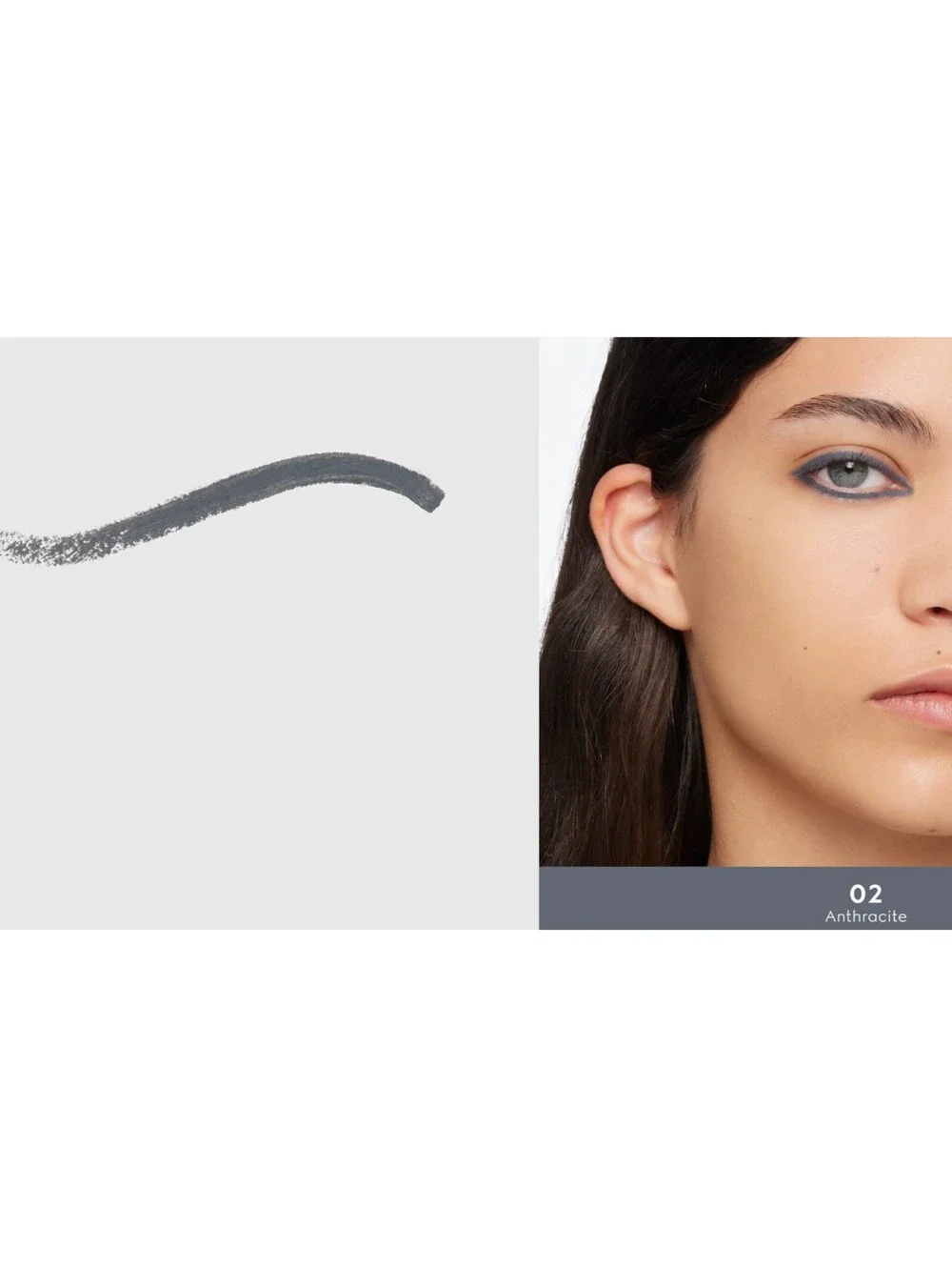 Gucci 02 Anthracite Stylo Contour Des Yeux Long-Lasting Khôl Liner NIB.3g/.01oz